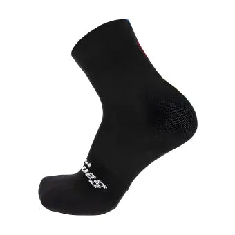 Santini UCI Official Rainbow Socks-Black