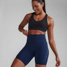 2XU WA6907b Form Stash Hi-Rise Bike Short-Midnight/Midnight-XS