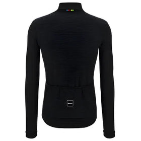 Santini UCI World Champion Mondo Long Sleeve Unisex Jersey-Black
