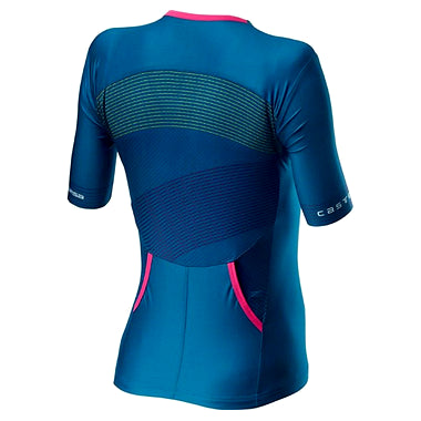 FREE SPEED 2 W RACE TOP-MULTICOLOR MARINE BLUE