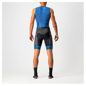 FREE SANREMO 2 SUIT SLEEVELESS-COBALT BLUE/ELECRTIC LIME