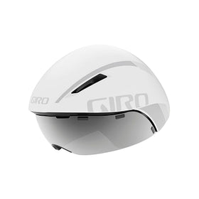 GIRO AEROHEAD MIPS CYCLING HELMET-MATTE WHITE/SILVER