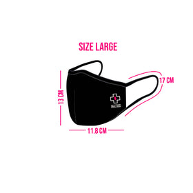 Muc-off Anti Pollution Mask (Black)