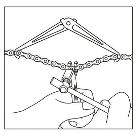 IceToolz 62H1 Foldable Chain Hook