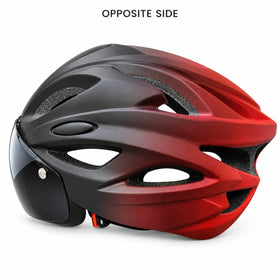 Adult Cycling Helmet with Detachable Goggle Helmet for Road, MTB