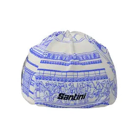 Santini TDF Arrivee Arc De Triomphe Cycling Cap-Print