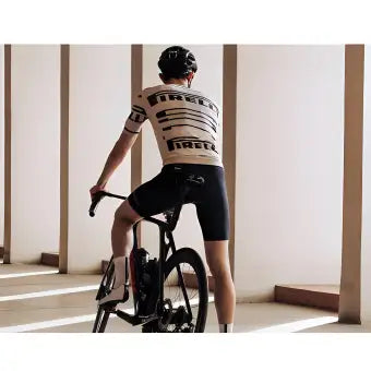 Santini Pirelli Sport Club Unisex Jersey-Beige