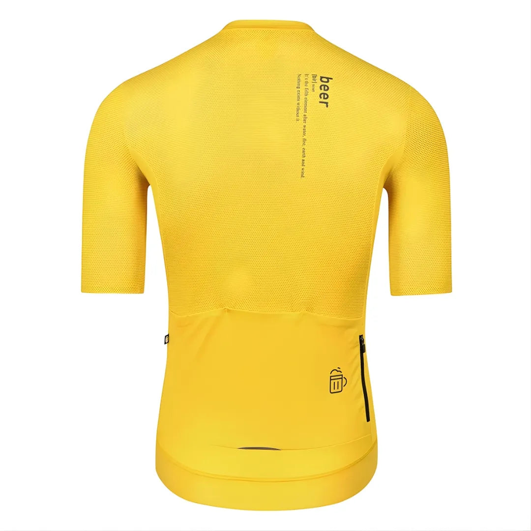 Skull Monton Beer Jersey-Yellow