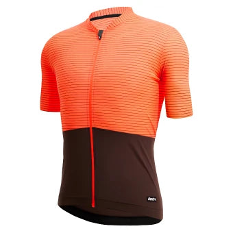 Santini Colore Riga Jersey-Orange