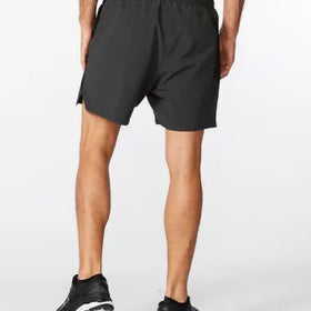 2XU Motion 6 Inch Shorts-Black/Black-S