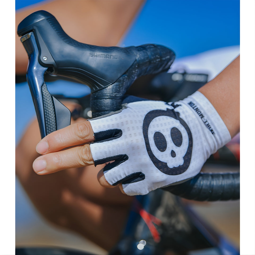 Skull Monton SKMT Gloves-White