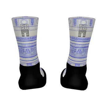 Santini Tour De France Arrivee Arc De Triomphe Socks-Print