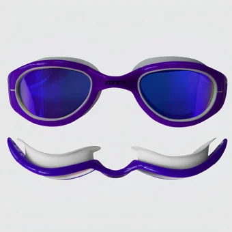 Zone 3 Attack Swimming Googles (Purple/White)