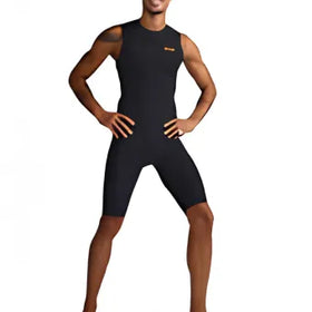 2XU MT6658D Propel Men's Swimsuits (Black/Turmeric)