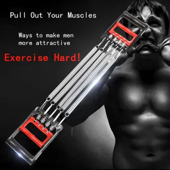 5-Spring Chest Expander for Home Workout
