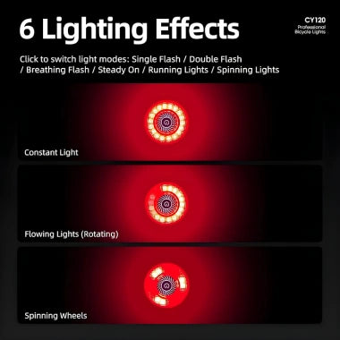 Cyclami CY 120  Rear Light