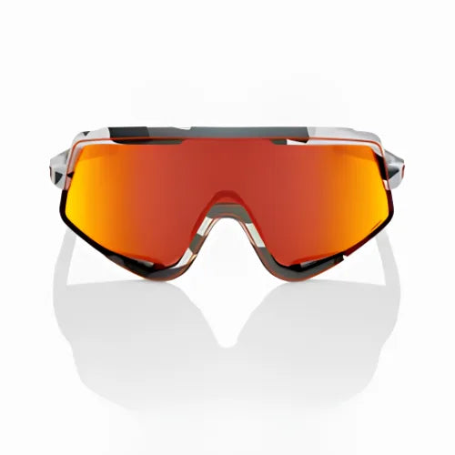 GLENDALE - Soft Tact Grey Camo - HiPER Red Multilayer Lens