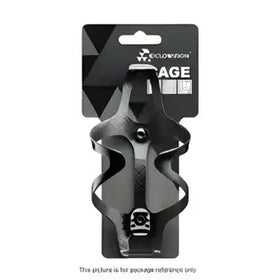 CARBON Water Bottle Cage, Flash Silver 2PCS/SET