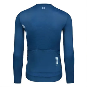 Skull Monton Friday Long Sleeve Jersey-Grey Blue