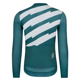 Skull Monton Friday Long Sleeve Jersey-Pine Green