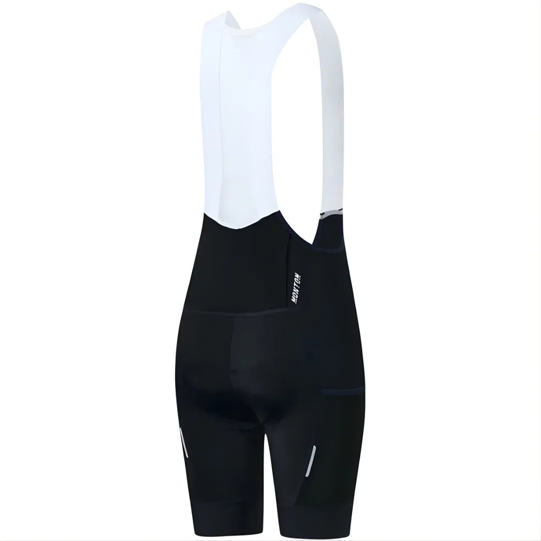 Monton Chase Summer Bibshorts-Black