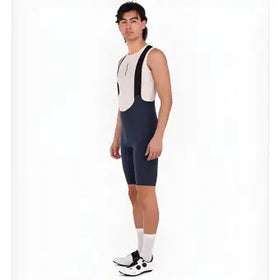 Santini Unico Edge Bibshorts-Navy Blue
