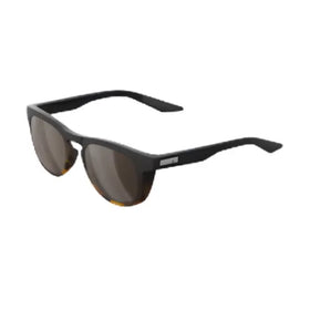 100% SLENT - Soft Tact Black / Havana Fade - HiPER Silver Mirror Lens