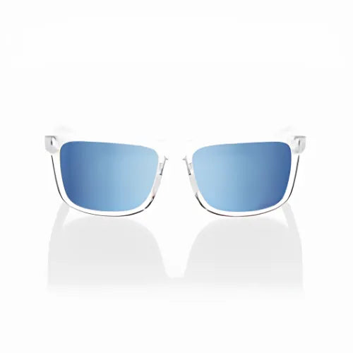 100% BLAKE - Polished Crystal Haze - HiPER Blue Multilayer Mirror Lens