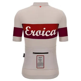 Santini Eroica Quiete Unisex Jersey-Cappuccino