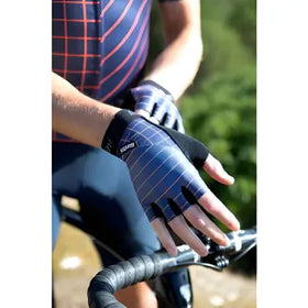 Santini Dinamo Gel Gloves-Navy Blue