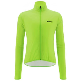 Santini Nebula Wind Jacket-Fluo Green