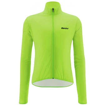 Santini Nebula Wind Jacket-Fluo Green