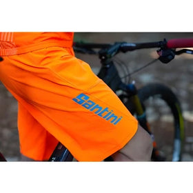 Santini MTB Selva Shorts-Flashy Orange