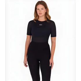 Santini Dry Winter Unisex Baselayer (Short Sleeves)-Black