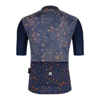 Santini Delta Pietra Jersey-Nautica Blue