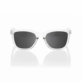 100% HUDSON - Polished Crystal Haze - Black Mirror Lens