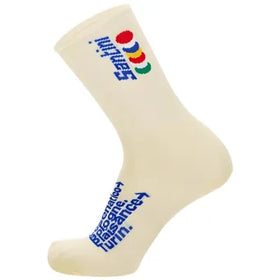 Santini Tour De France Grand Depart Florence Socks-Beige