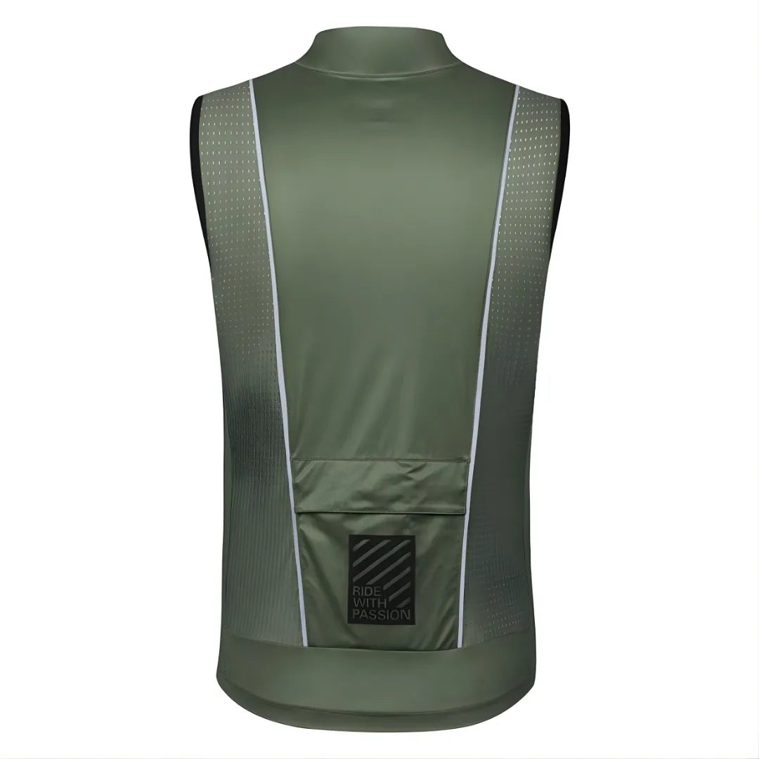 Monton Urban Yako Windproof Vest-Green