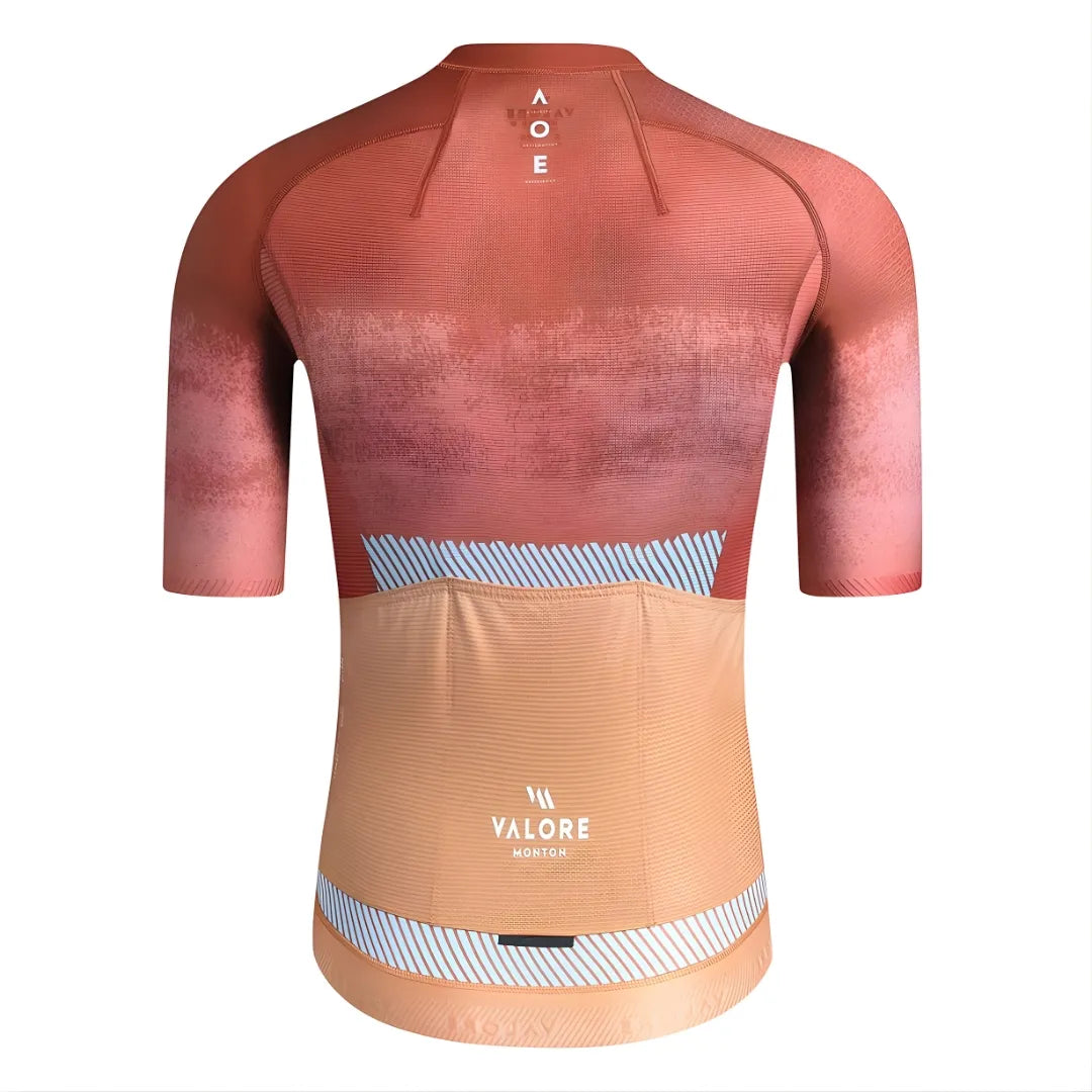 Valore Terra Gradient Jersey-Sunset Clay