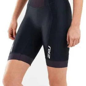 2XU Perform Front Zip Trisuit-L-Black/Black