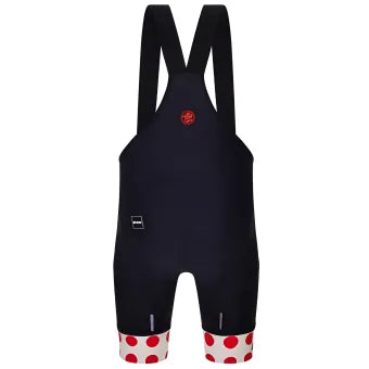 Santini Tour De France King Of The Mountains Leader Bibshorts-Black