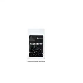 4mm-5. 5mm Outer casing ,Silicone Black Zipper Bag of 500