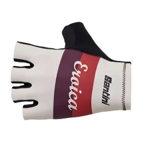 Santini Eroica Quiete Gloves-Bordeaux