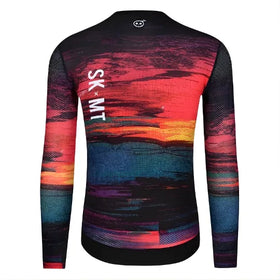 Skull Monton Sunset Long Sleeve Jersey