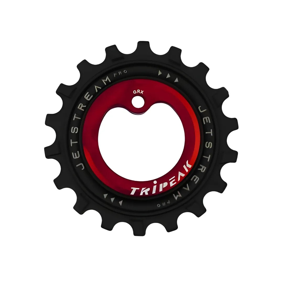 Tripeak Oversize Pulley Kit 11/18T Ceramic Bearing (Shimano GRX 2X)-Red