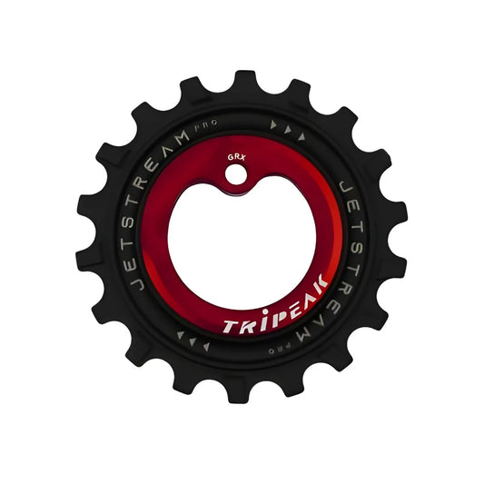 Tripeak Oversize Pulley Kit 11/18T Ceramic Bearing (Shimano GRX 2X)-Red