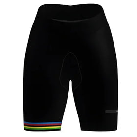 Santini Wmn UCI World Champion Shorts-Black
