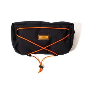 Restrap Handlebar Bag-Black/Orange (Large)