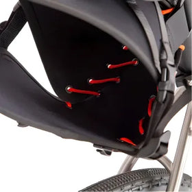 Restrap Saddle Bag-Black/Orange (8 Litres)