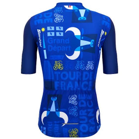 Santini Tour De France Torino Jersey-Print